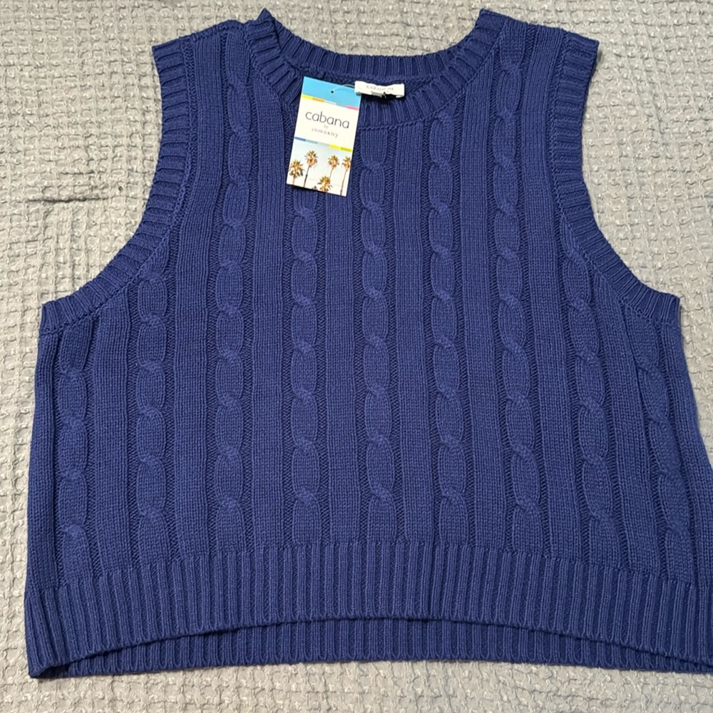 Royal Blue Sweater Vest